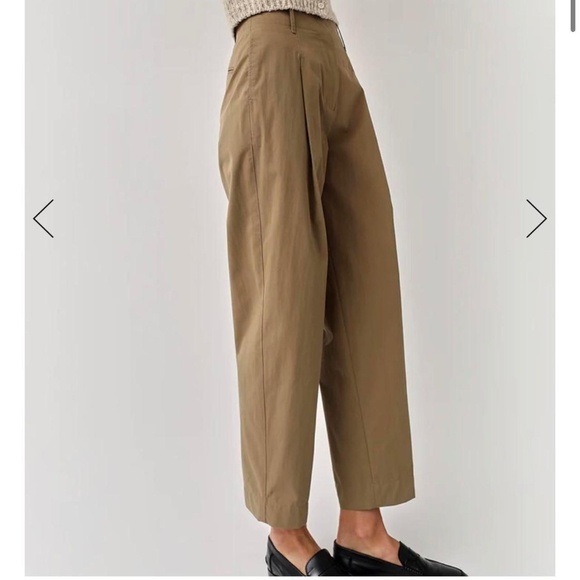 Nothing Written, Mailo Cotton Pants in Camel - Picture 3 of 4